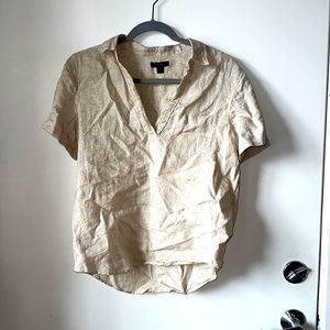 J. Crew Linen top